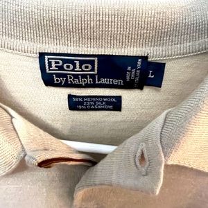 Polo by Ralph Lauren wool, silk and cashmere sweater.  Never worn.